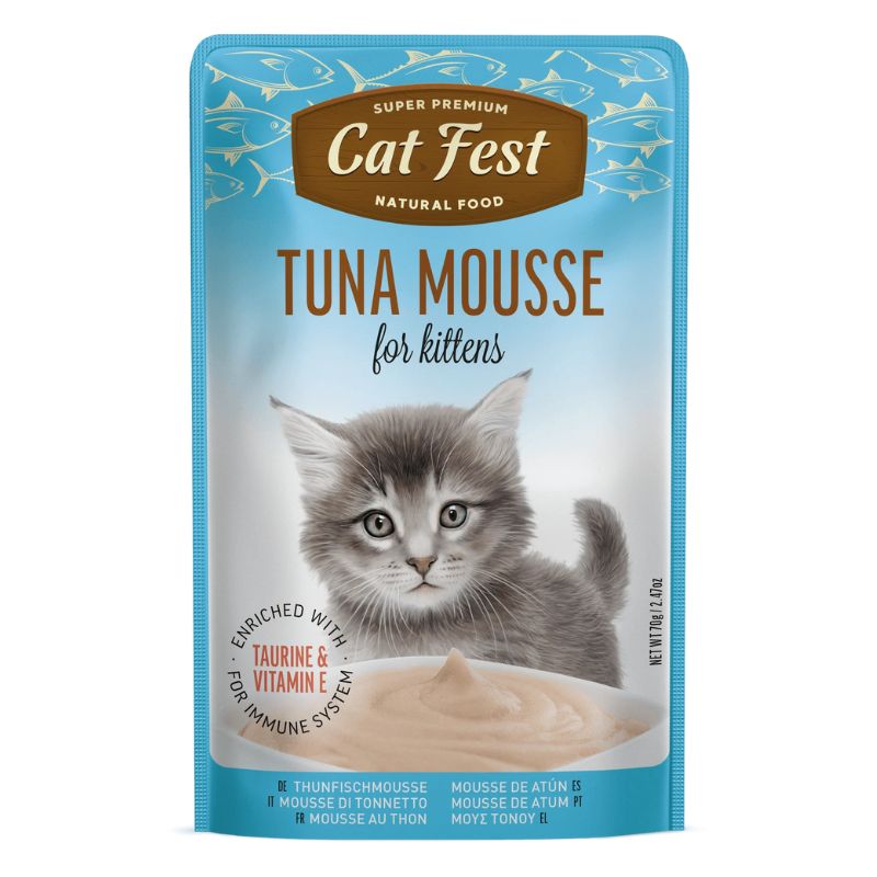 Cat Fest Mousse de Tuna para Gatitos 70g