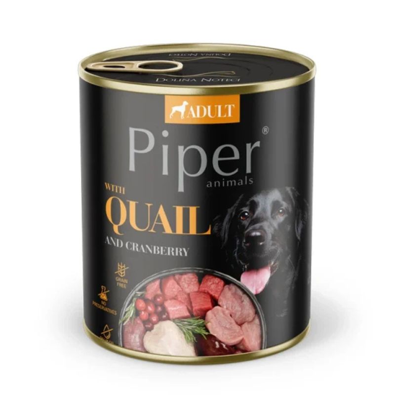 Piper Dog Lata de Codorniz 800g