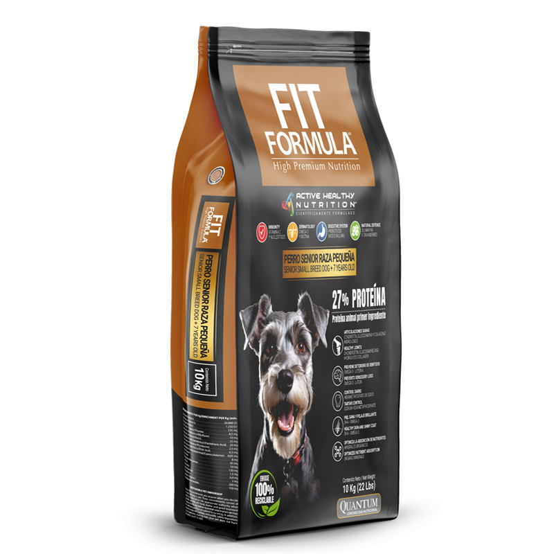 Fit Formula Adulto Senior Razas Pequeñas 10kg