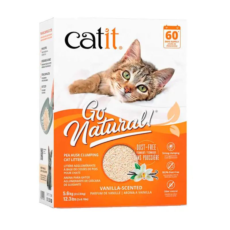 Catit Go Natural Arena Biodegradable Vainilla 5.6kg