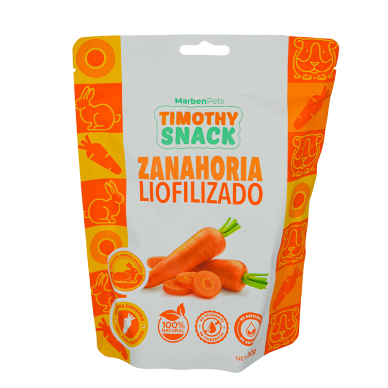 Timothy Snacks Liofilizado Zanahoria 30g