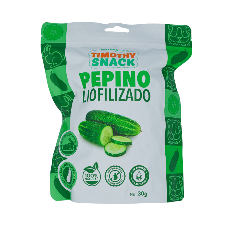 Timothy Snacks Liofilizado Pepino 30g
