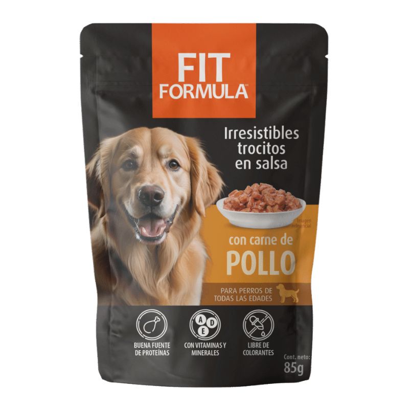 Fit Formula Pouch Pollo Perro 85g