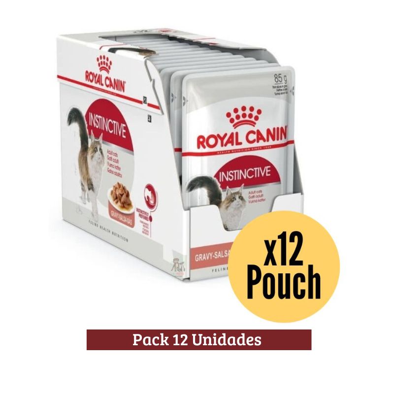 Royal Canin Pack Pouch Instinctive Cat x 12u 85g