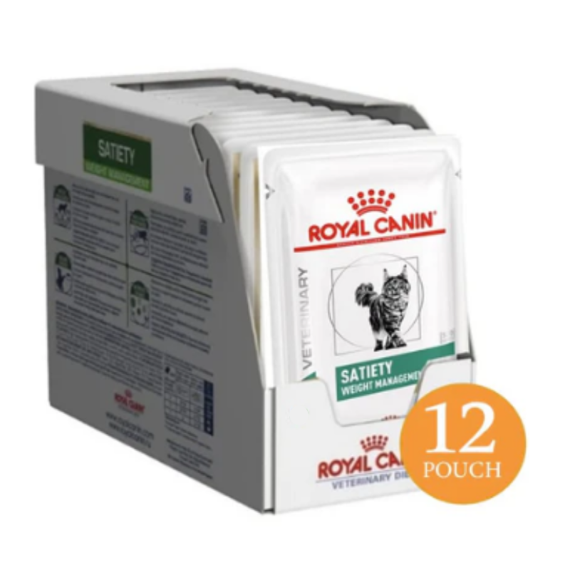 Royal Canin Pack Pouch Satiety Cat x 12u 85g