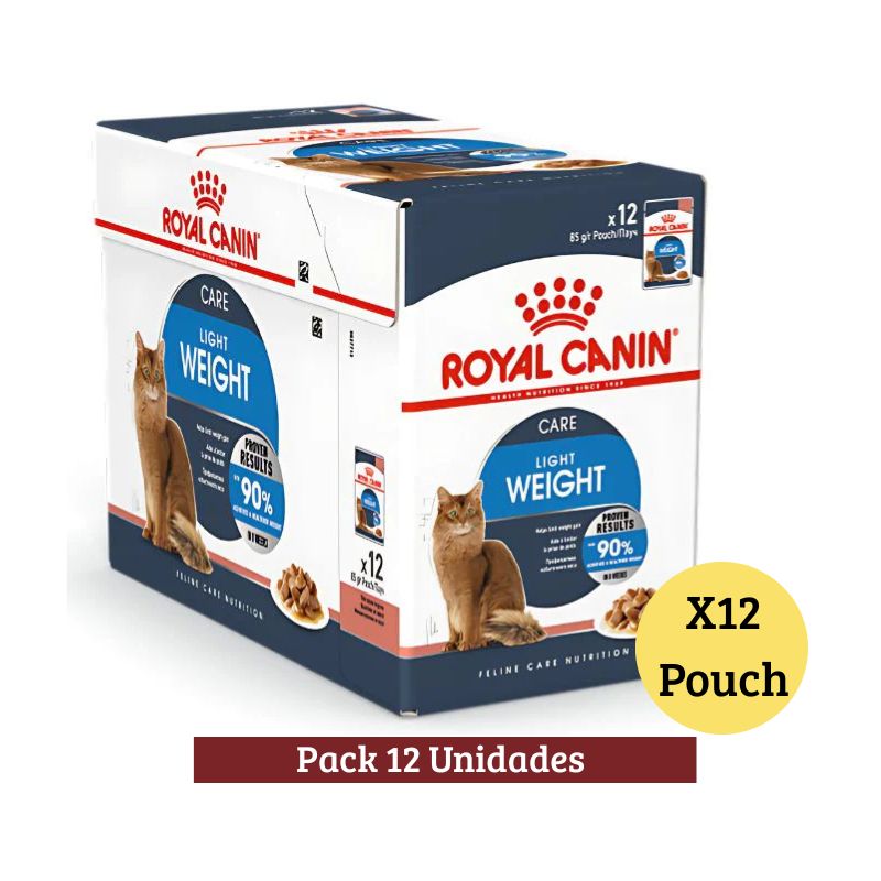 Royal Canin Pack Pouch Light Weight Care Cat x12u 85g