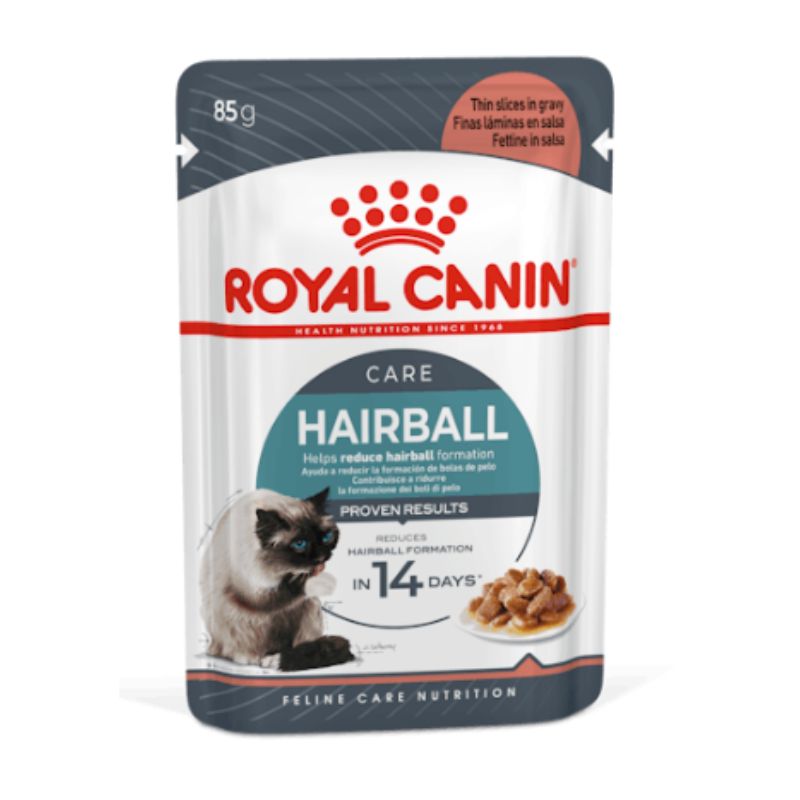 Royal Canin Pack Pouch Hairball Care Cat x 12u 85g