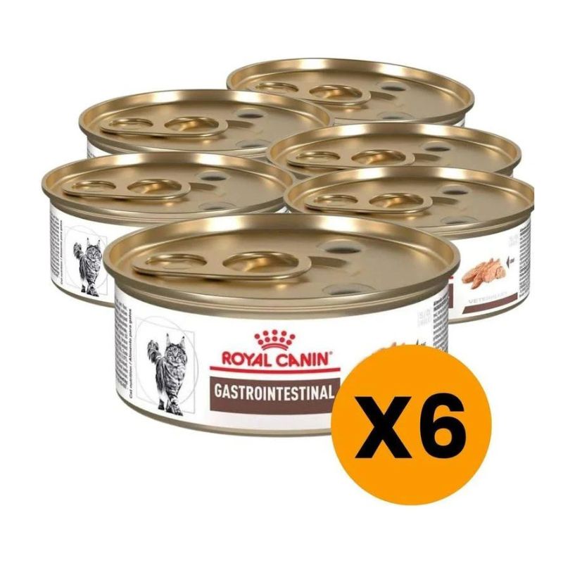Royal Canin Pack Lata Gastrointestinal Cat 145g x 6u
