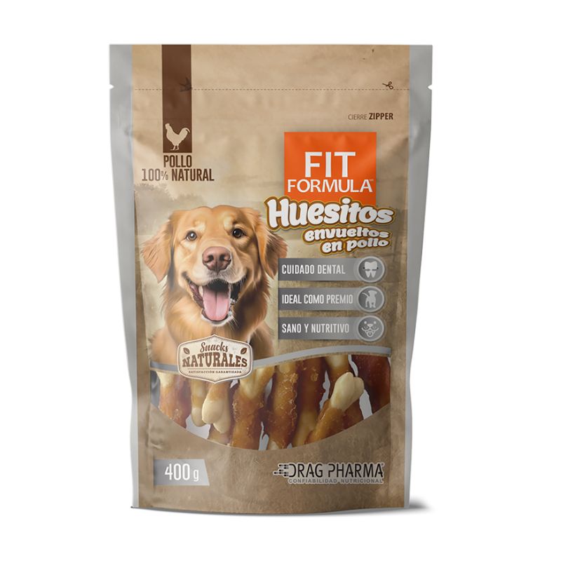 Fit Formula Huesitos con Pollo Snack Perro 400g