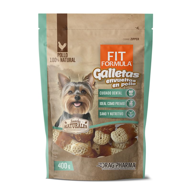 Fit Formula Galleta con Pollo Snack Perro 400g