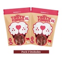Pack Tasty Farm Rebanadas de Vacuno Dog x 2u 400g