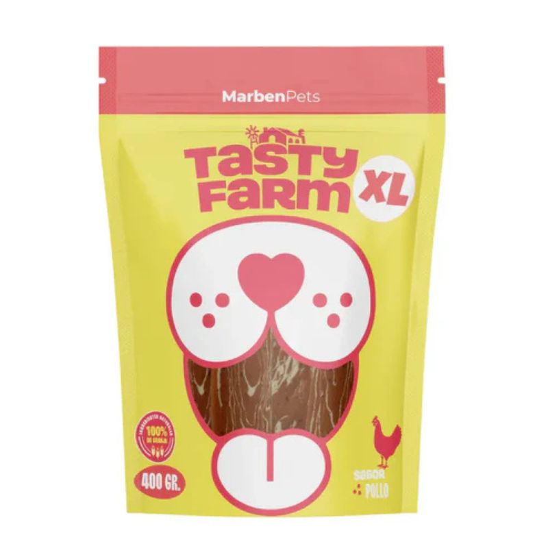 Tasty Farm Rabanada de Pollo Dog 400g