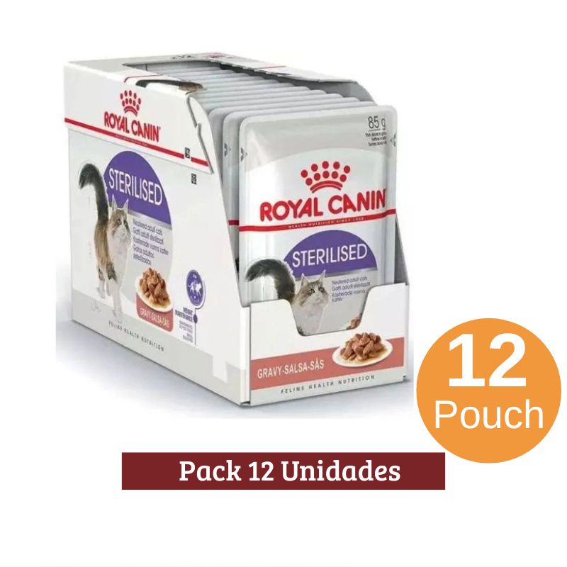 Royal Canin Pack Pouch Sterilised Cat x 12u 85g