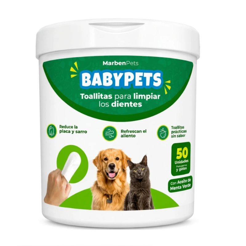 Babypets Toallitas para Dientes 50 und