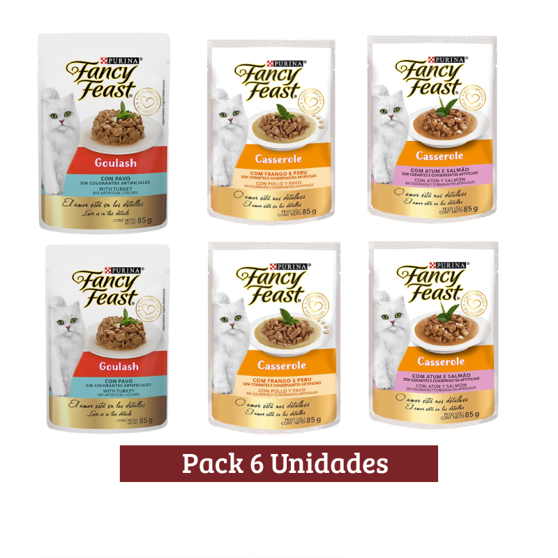 Pack Fancy Pouch Variedades X 6u 85gr