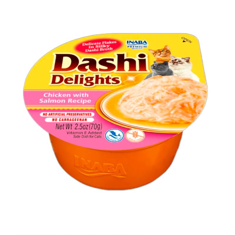 Ciao Churu Dashi Delights Pollo y Salmon 70g