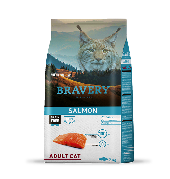 Bravery Adulto Cat Salmon 2KG