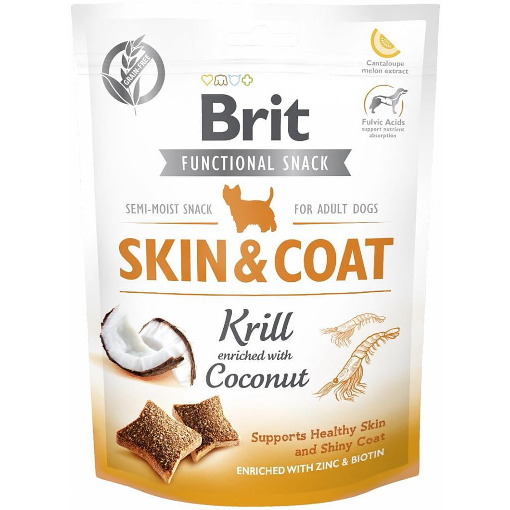 Brit Care Dog Funcional Snack Skin Coat 150g