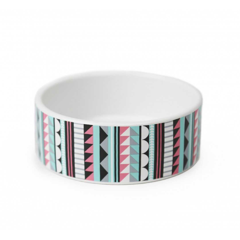 Brnx Bwl Plato Ceramica Boho Multicolor Talla XS