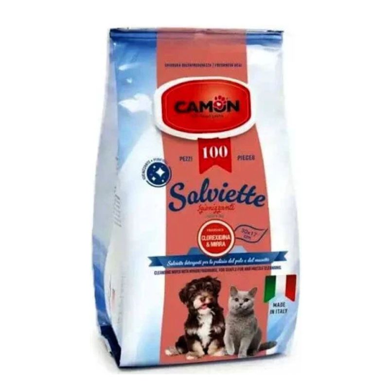 Camon Toallitas Clorexidina &amp; Mirra 100 unid