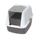 Catit Baño Cerrado Con Cubierta Gris