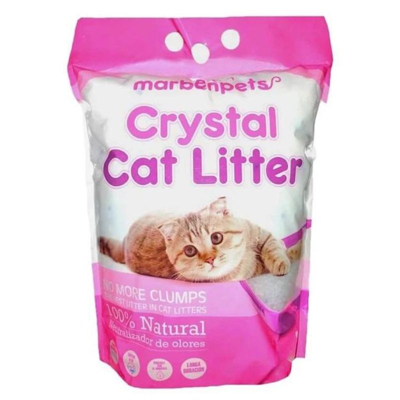 Crystal Cat Litter Arena Sanitaria de Cristales 3.2k 7.6L