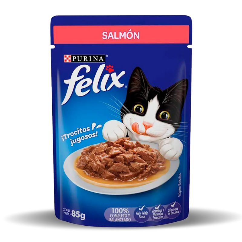 Felix Sensaciones De Salmon En Salmon Pouch 85g