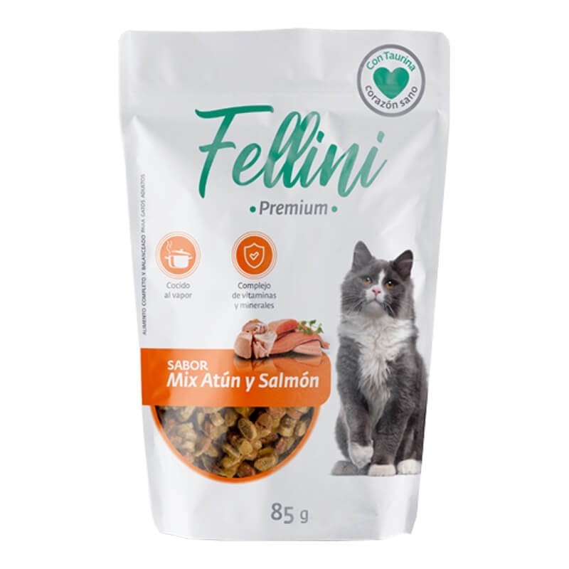 Fellini Premium Mix Atun y Salmon 85g