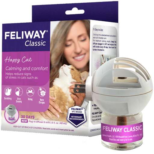 Feliway Classic Kit de Inicio Difusor y Repuesto 48ml