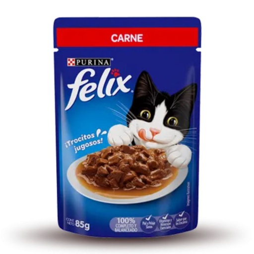 Felix Sensaciones De Carne En Salsa Pouch 85g