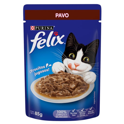 Felix Sensaciones De Pavo En Salsa Pouch 85g