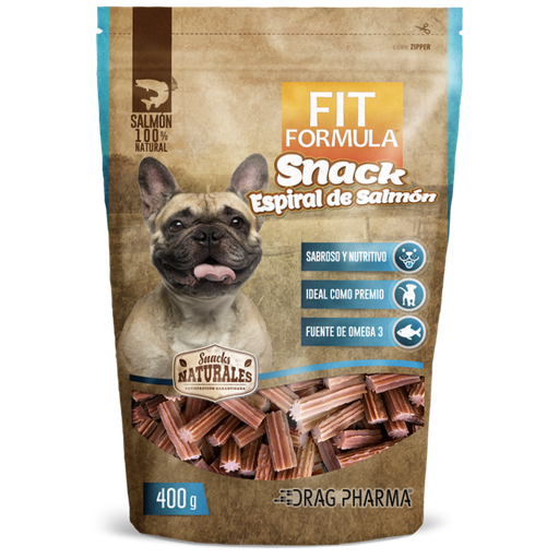 Fit Formula Snack Espiral De Salmon Perro 400g
