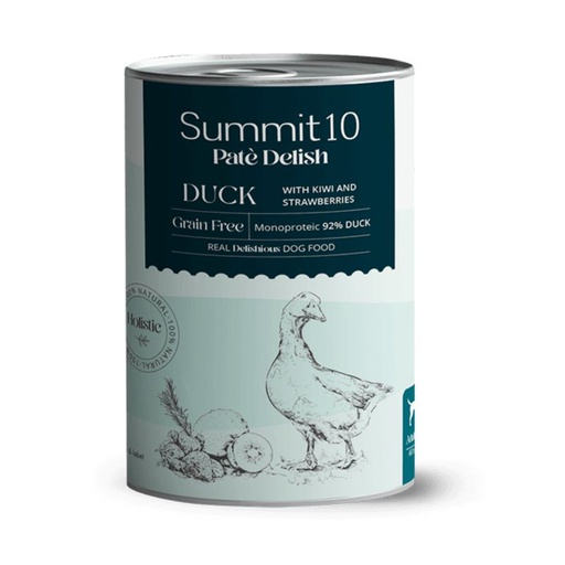 Summit 10 Pate Pato Perro 400g