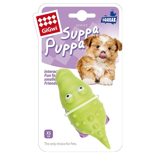 Gigwi Suppa Puppa Cocodrile Green XS