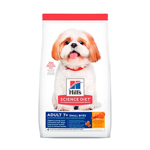 Hills Adulto 7+ Small Bites Dog 2.26kg