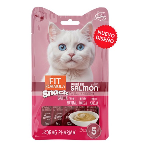 Pack Fit Formula Snack Pure de Salmon x 6u