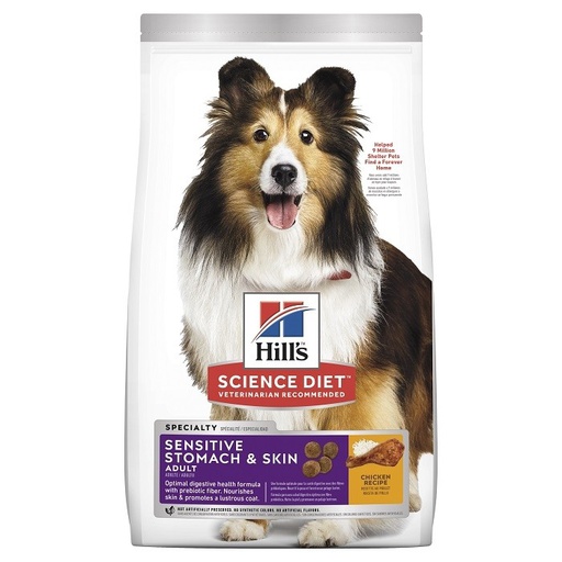 Hills Sensitive Stomach &amp; Skin Adulto Dog 1.8kg