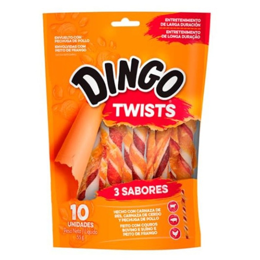 Dingo Twists Snack Dog 10uni