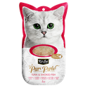 Kit Cat Purr Puree Snack Para Gato Sabor Atun y Pescado Ahumado