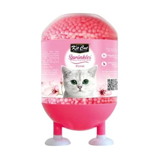 Kit Cat Sprinkles Desodorante Florales Para Caja De Arena 240g