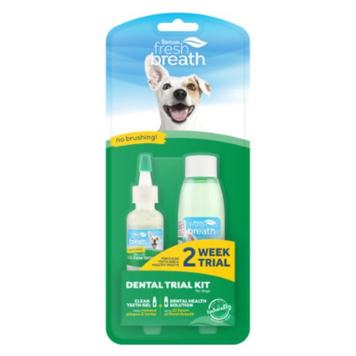 Tropiclean 2-Week Trial Fresh Breath kit