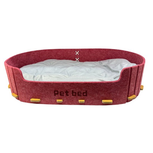 Cama Pet Bed Roja