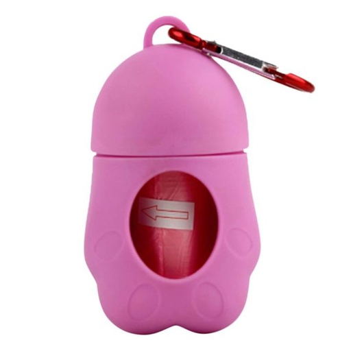 Dispensador de Bolsas Diseño Corazon con Repuesto