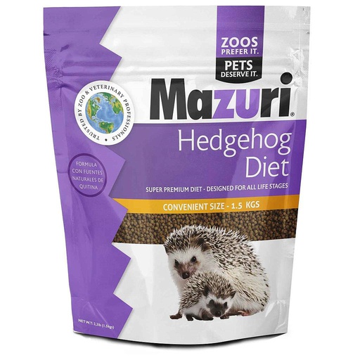 Mazuri Hedgehog Diet Erizos De Tierra 500g