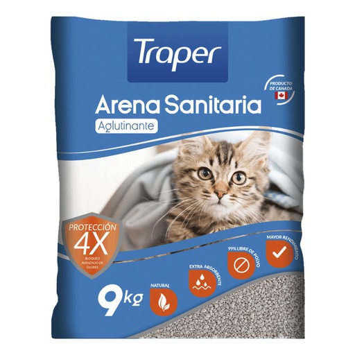 Traper Arena Sanitaria 9kg