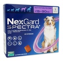 Nexgard Spectra Antiarasitario 15.1 a 30kg 1comp