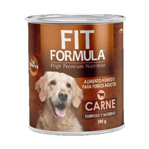 Fit Formula Lata Perro Adulto Carne 280g