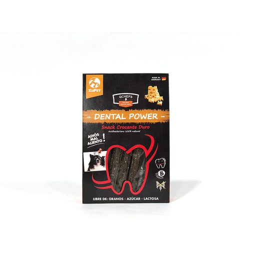 Qchefs Dental Power Dog Snack Crocante Duro 72g