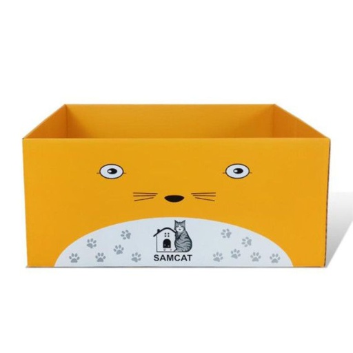 Rascador Caja Naranja