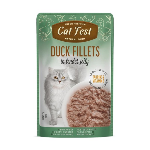 Cat Fest Filetes de Pato 70g
